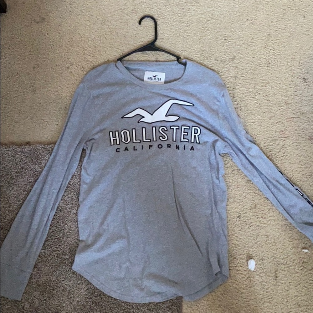 Hollister Gray Sweatshirt